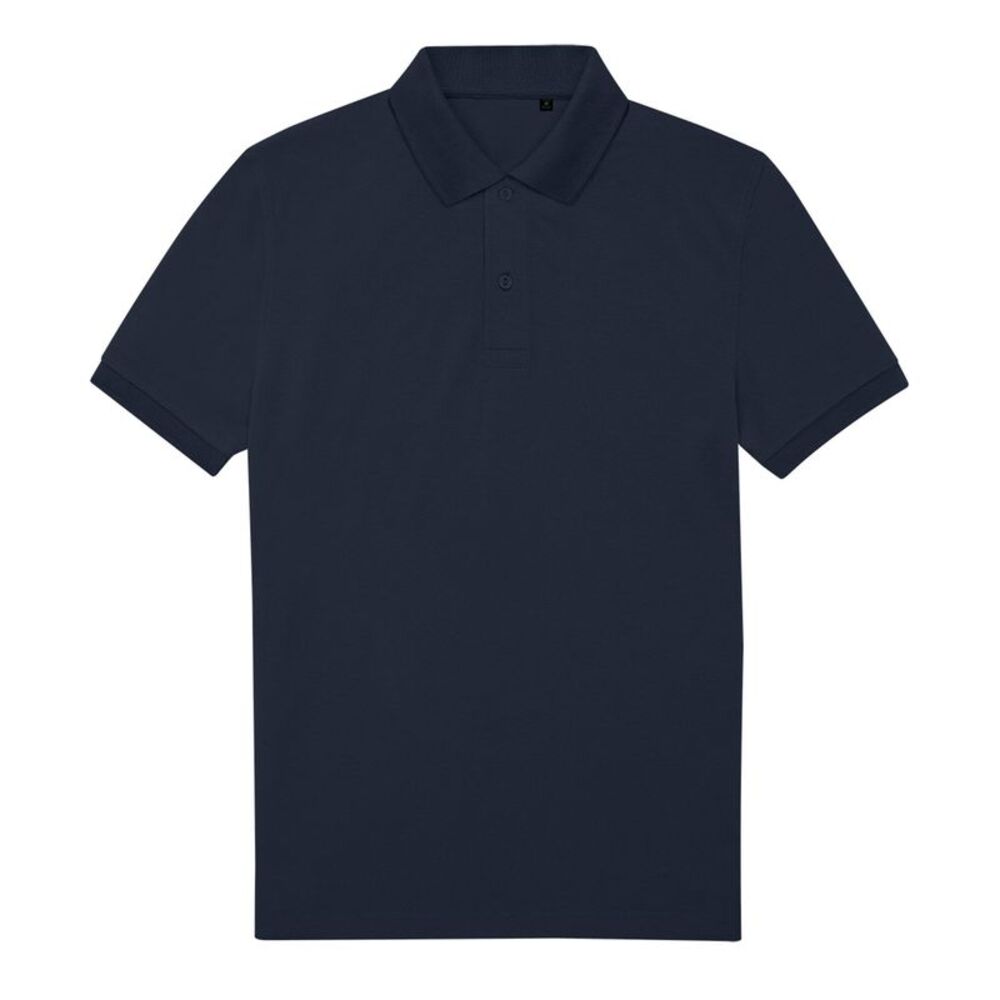 B&C Mens My Eco Polo Shirt / Navy